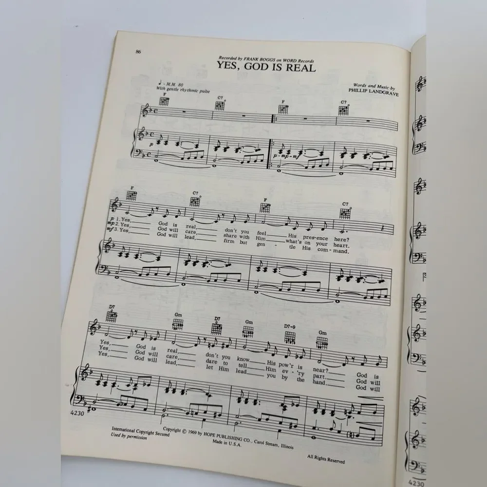 Disney Presents: 58 Songs of Inspiration -Vintage Sheet Music Folio (1979) | GUC